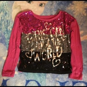 Justice World Shirt Size 10